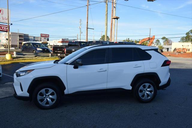 used 2021 Toyota RAV4 car, priced at $19,999