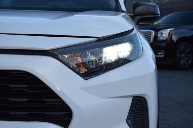 used 2021 Toyota RAV4 car, priced at $19,999