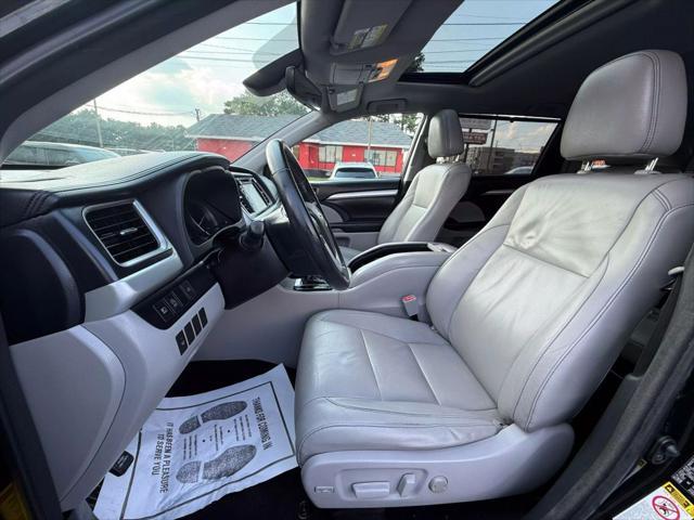 used 2017 Toyota Highlander car, priced at $19,999