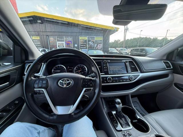 used 2017 Toyota Highlander car, priced at $19,999