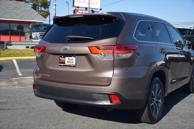 used 2018 Toyota Highlander car, priced at $22,499