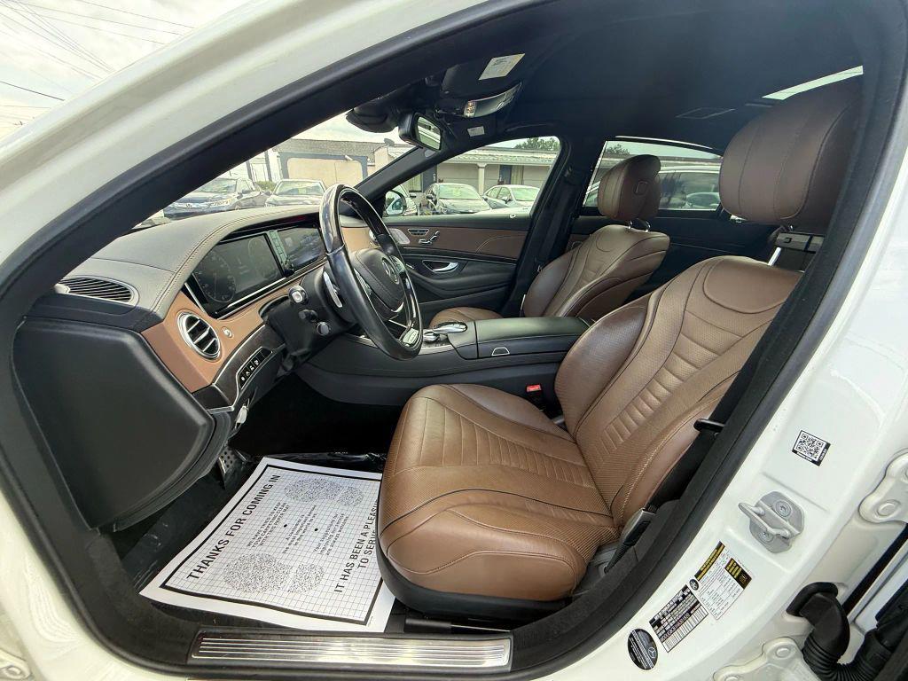 used 2017 Mercedes-Benz S-Class car, priced at $23,999
