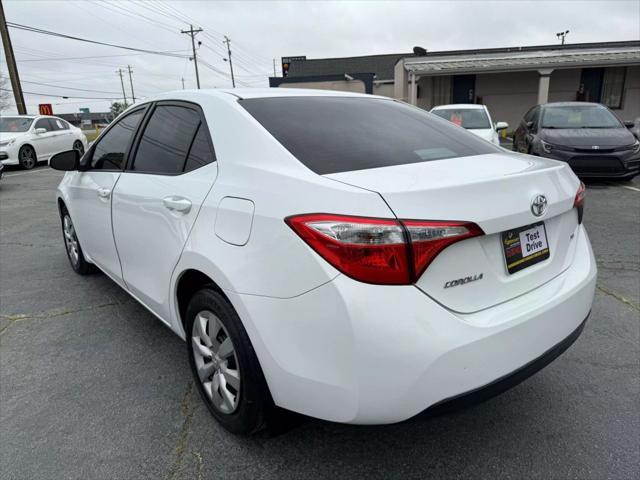 used 2016 Toyota Corolla car, priced at $14,999