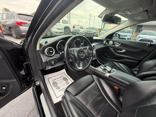 used 2015 Mercedes-Benz C-Class car, priced at $13,999