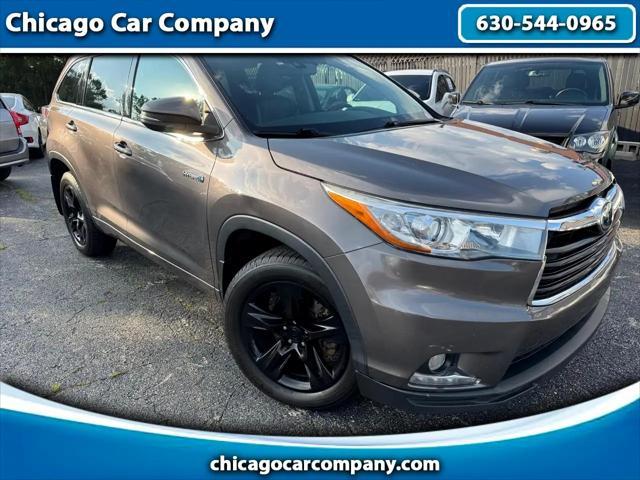 used 2015 Toyota Highlander Hybrid car, priced at $15,500