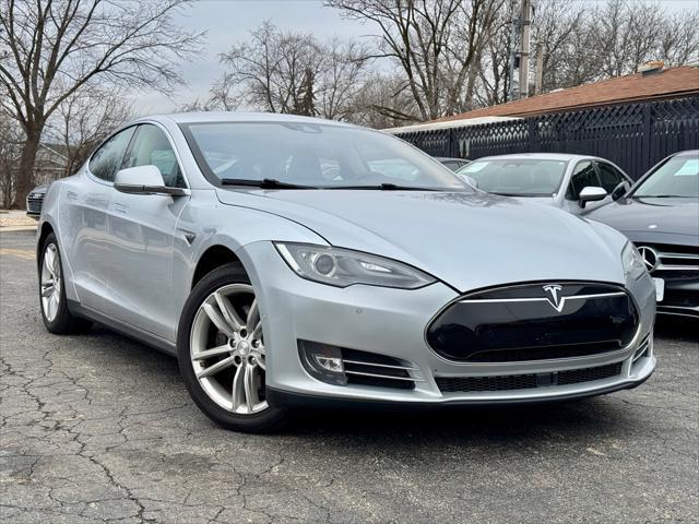 used 2014 Tesla Model S car, priced at $9,500