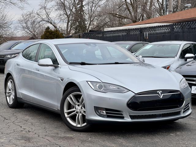 used 2014 Tesla Model S car, priced at $9,500