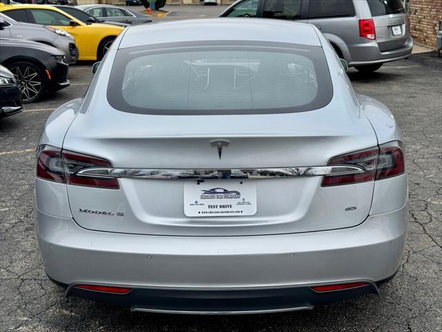 used 2014 Tesla Model S car, priced at $9,500