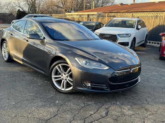 used 2015 Tesla Model S car, priced at $13,500