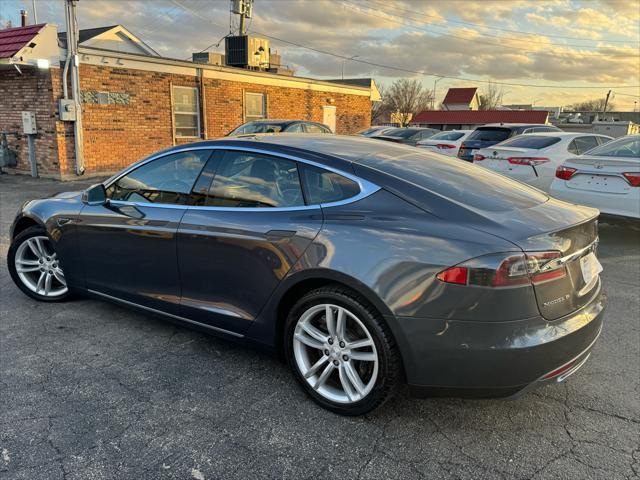 used 2015 Tesla Model S car, priced at $13,500