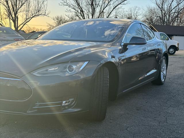 used 2015 Tesla Model S car, priced at $13,500