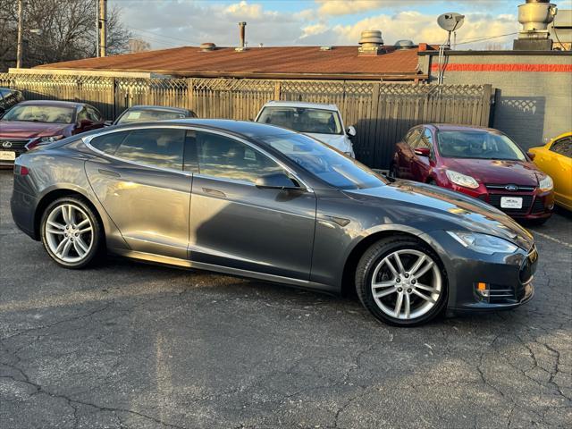 used 2015 Tesla Model S car, priced at $13,500