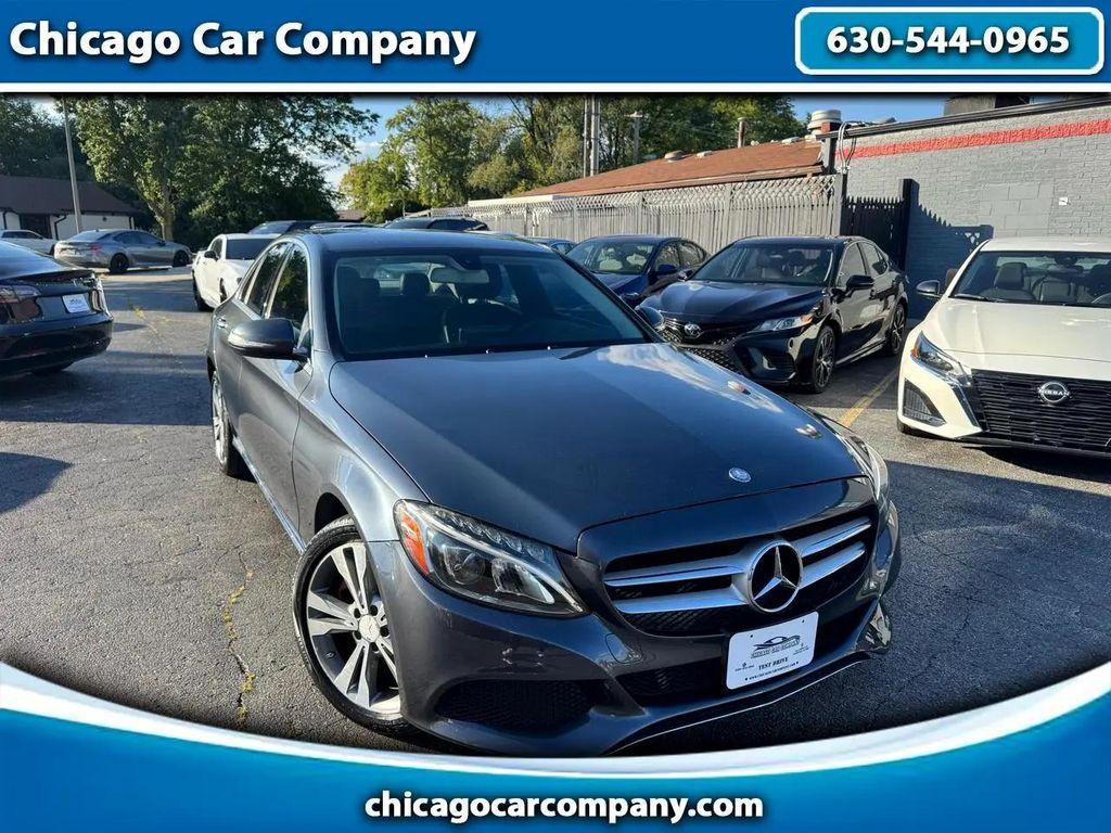 used 2015 Mercedes-Benz C-Class car, priced at $8,995