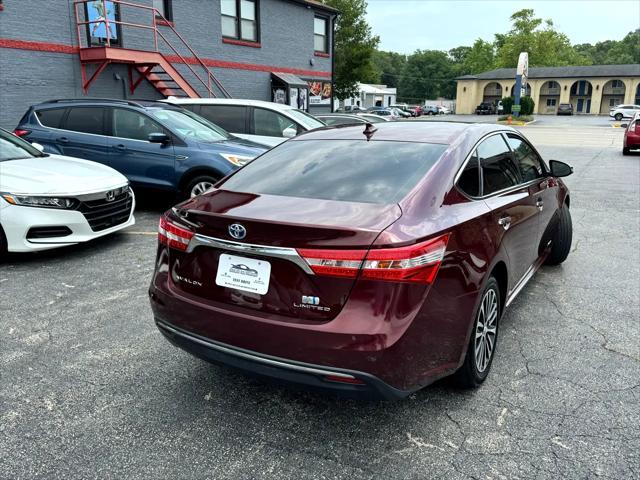 used 2015 Toyota Avalon Hybrid car, priced at $15,495