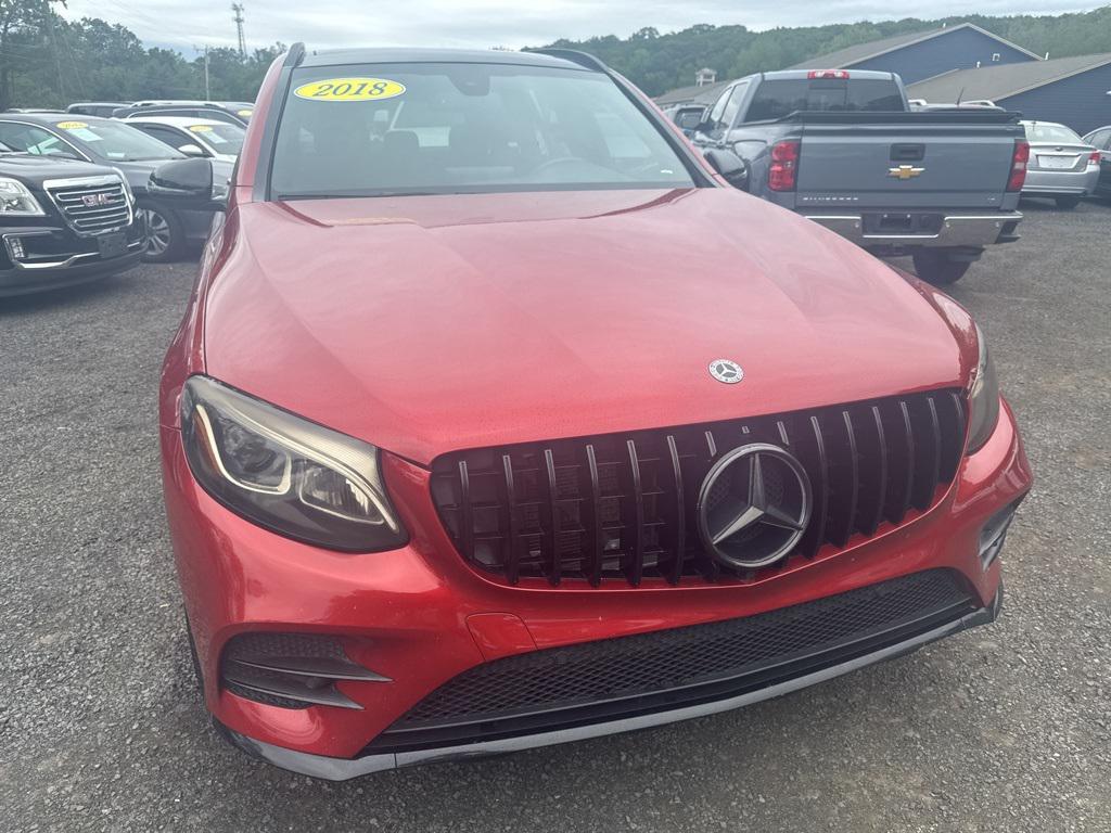 used 2018 Mercedes-Benz AMG GLC 43 car, priced at $21,696