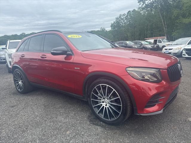 used 2018 Mercedes-Benz AMG GLC 43 car, priced at $23,475