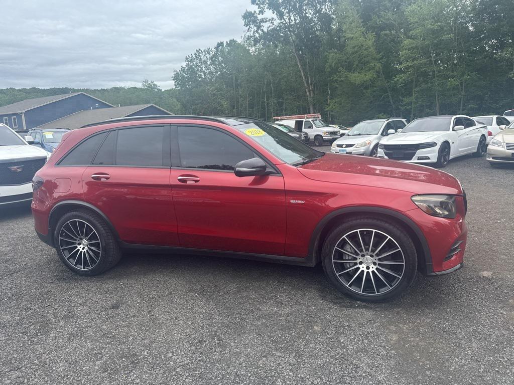 used 2018 Mercedes-Benz AMG GLC 43 car, priced at $21,696
