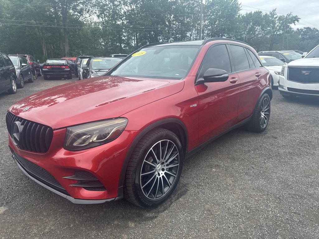 used 2018 Mercedes-Benz AMG GLC 43 car, priced at $21,696