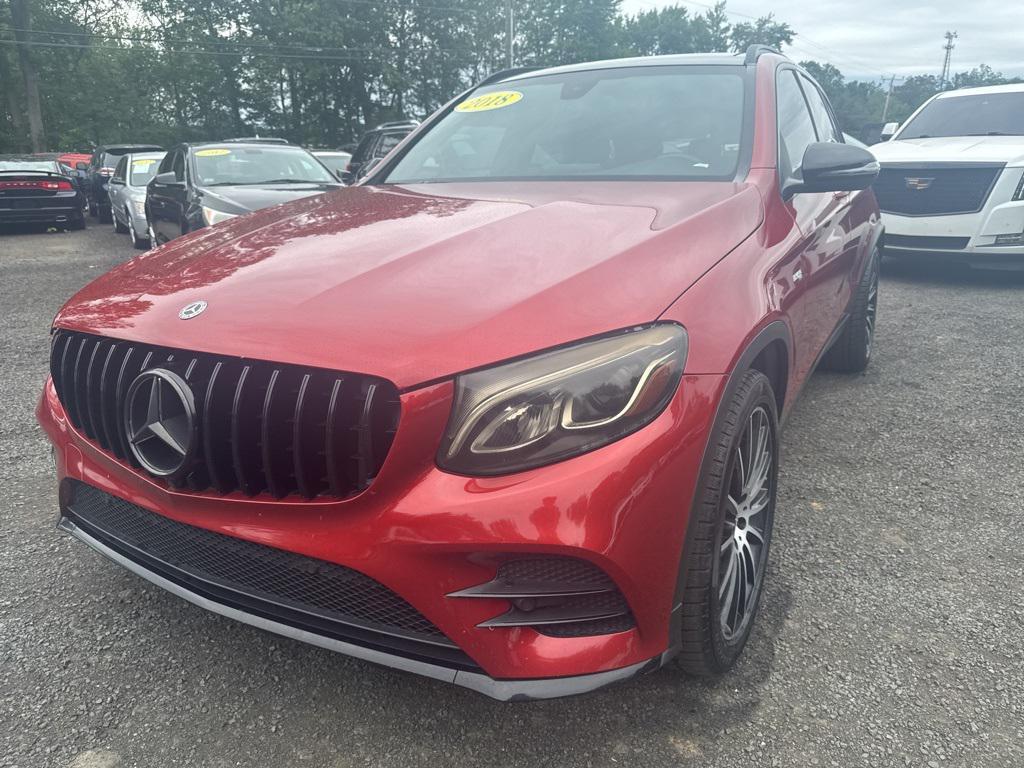 used 2018 Mercedes-Benz AMG GLC 43 car, priced at $21,696