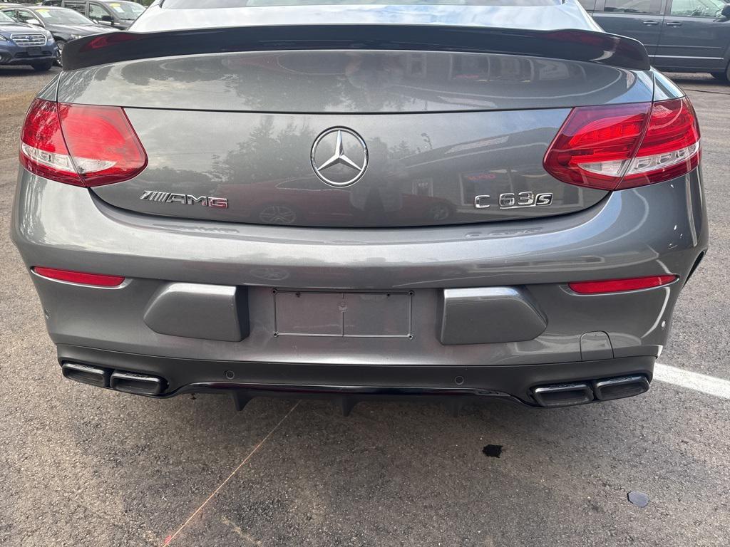 used 2018 Mercedes-Benz AMG C 63 car, priced at $37,496