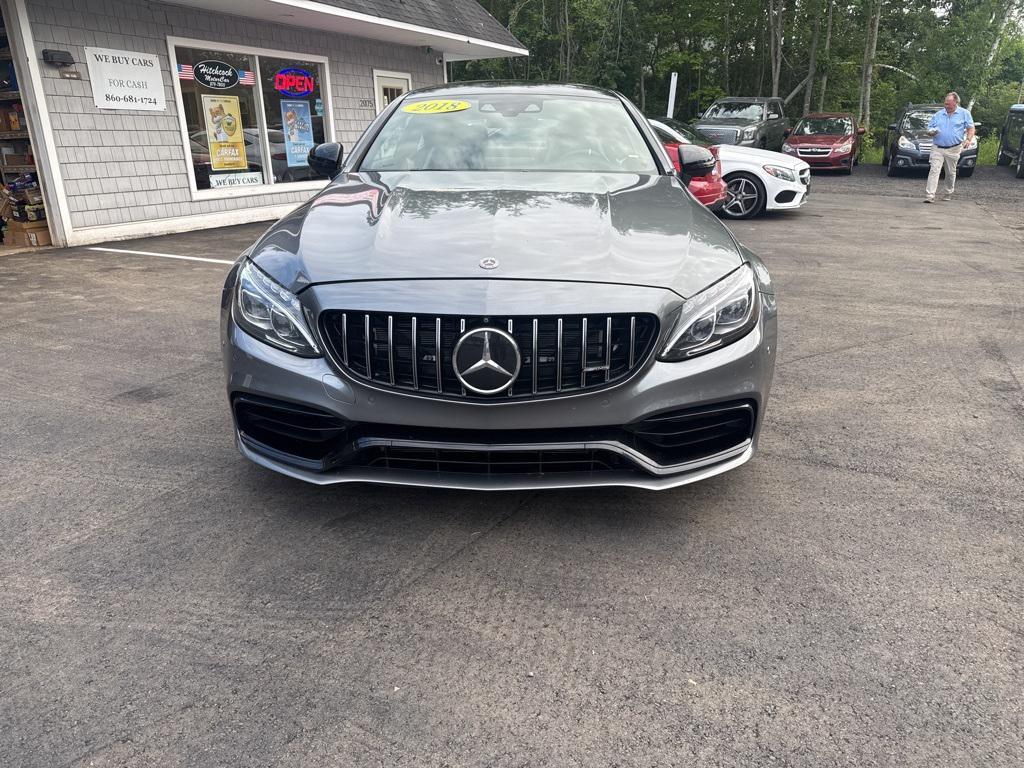 used 2018 Mercedes-Benz AMG C 63 car, priced at $37,496