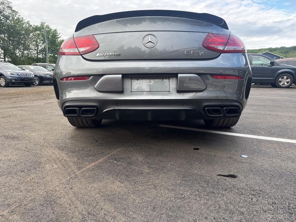 used 2018 Mercedes-Benz AMG C 63 car, priced at $37,496