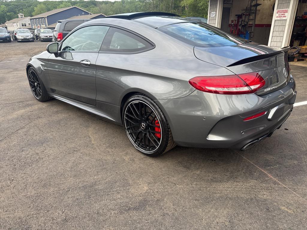 used 2018 Mercedes-Benz AMG C 63 car, priced at $37,496