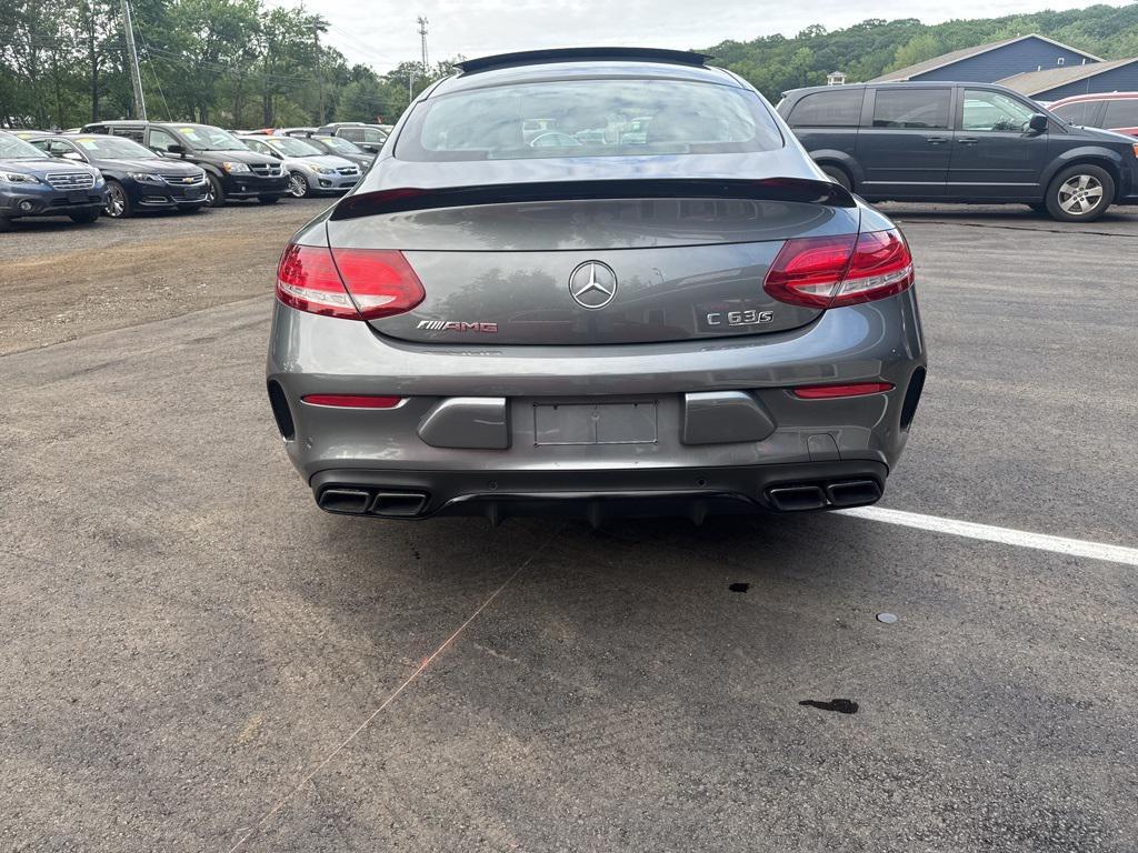 used 2018 Mercedes-Benz AMG C 63 car, priced at $37,496