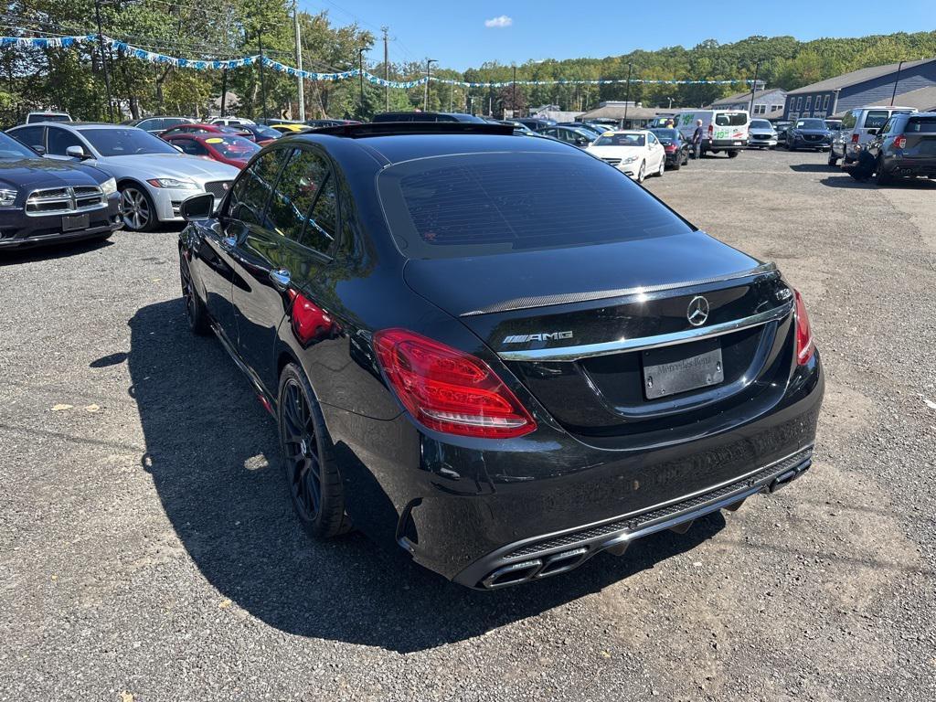 used 2017 Mercedes-Benz AMG C 63 car, priced at $36,994