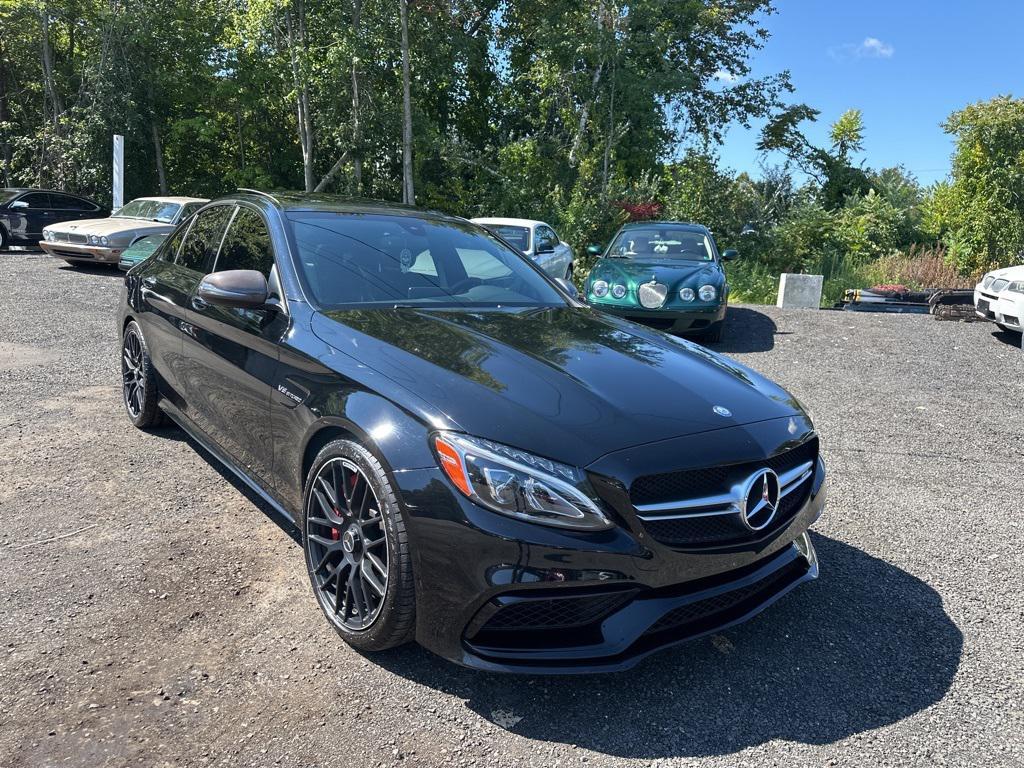 used 2017 Mercedes-Benz AMG C 63 car, priced at $36,994