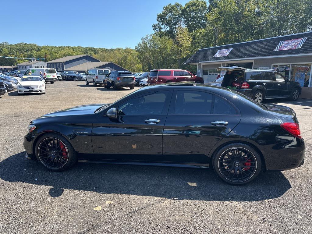 used 2017 Mercedes-Benz AMG C 63 car, priced at $36,994