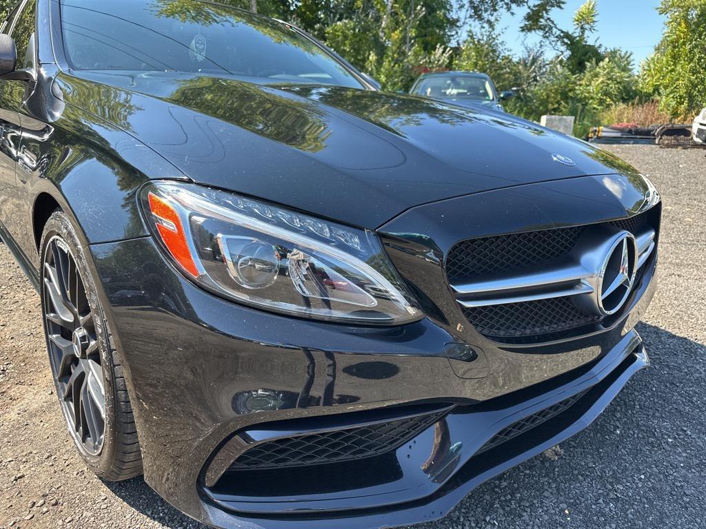 used 2017 Mercedes-Benz AMG C 63 car, priced at $36,994