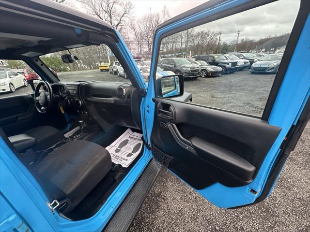 used 2017 Jeep Wrangler Unlimited car, priced at $17,436