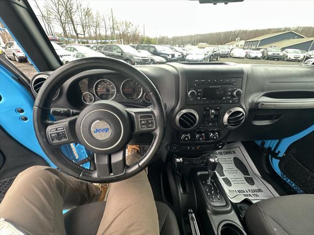 used 2017 Jeep Wrangler Unlimited car, priced at $17,436