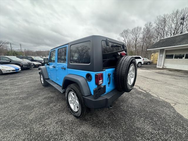 used 2017 Jeep Wrangler Unlimited car, priced at $17,436