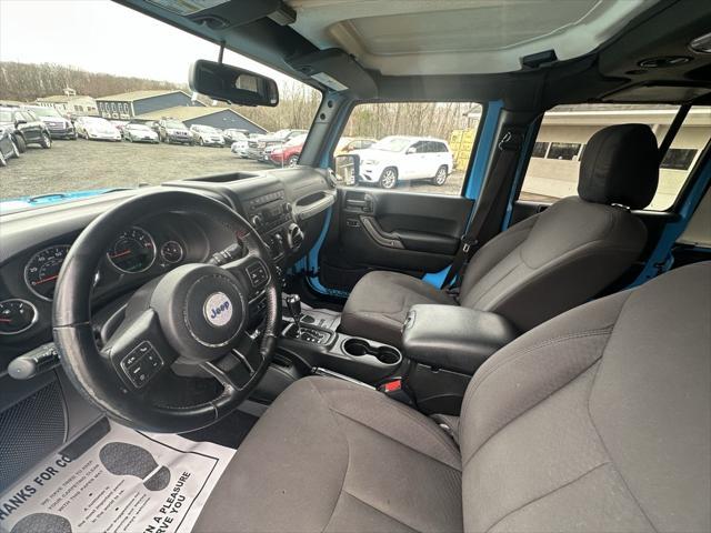 used 2017 Jeep Wrangler Unlimited car, priced at $17,436