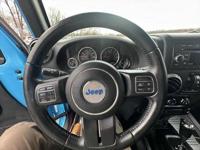 used 2017 Jeep Wrangler Unlimited car, priced at $17,436
