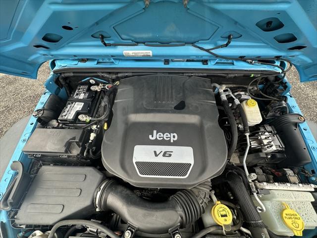 used 2017 Jeep Wrangler Unlimited car, priced at $17,436