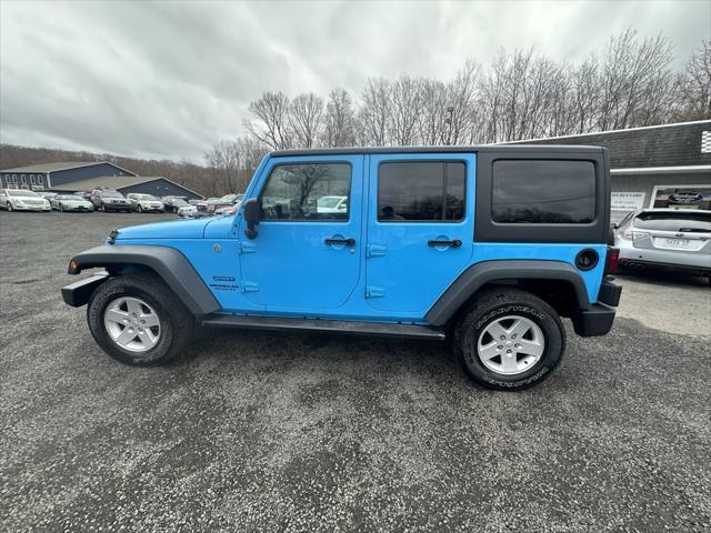 used 2017 Jeep Wrangler Unlimited car, priced at $17,436