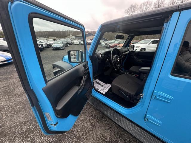 used 2017 Jeep Wrangler Unlimited car, priced at $17,436