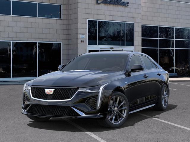 new 2025 Cadillac CT4 car, priced at $46,140