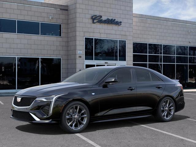 new 2025 Cadillac CT4 car, priced at $46,140