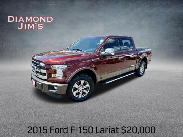 used 2015 Ford F-150 car, priced at $20,000