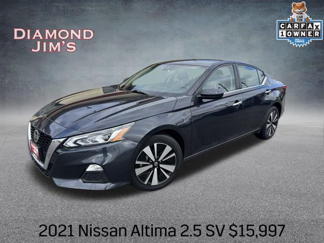 used 2021 Nissan Altima car, priced at $15,997