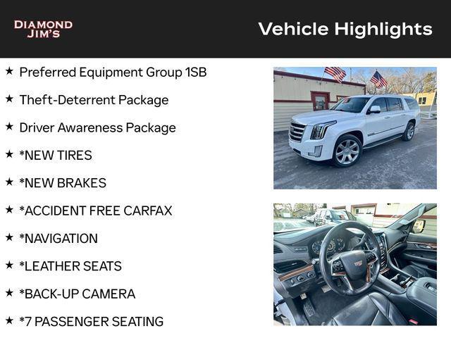 used 2018 Cadillac Escalade ESV car, priced at $25,997