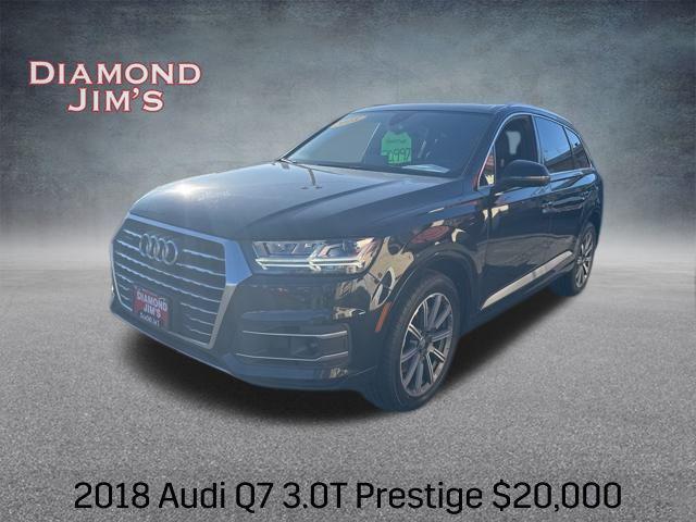 used 2018 Audi Q7 car, priced at $20,000