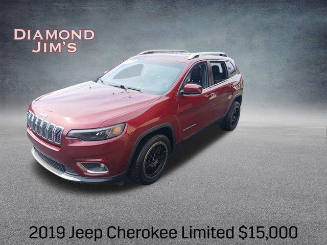 used 2019 Jeep Cherokee car, priced at $15,000