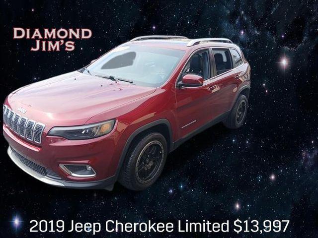 used 2019 Jeep Cherokee car, priced at $13,997