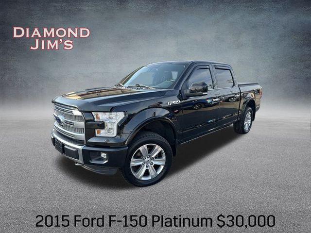 used 2015 Ford F-150 car, priced at $30,000