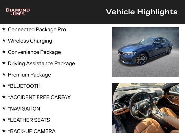 used 2021 BMW 330 car, priced at $20,997